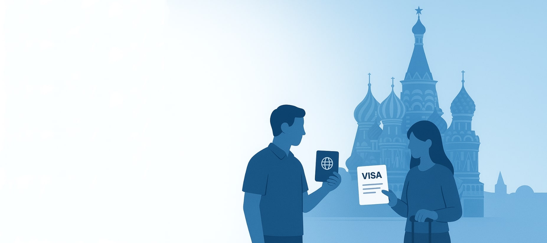 Banner russia tourist